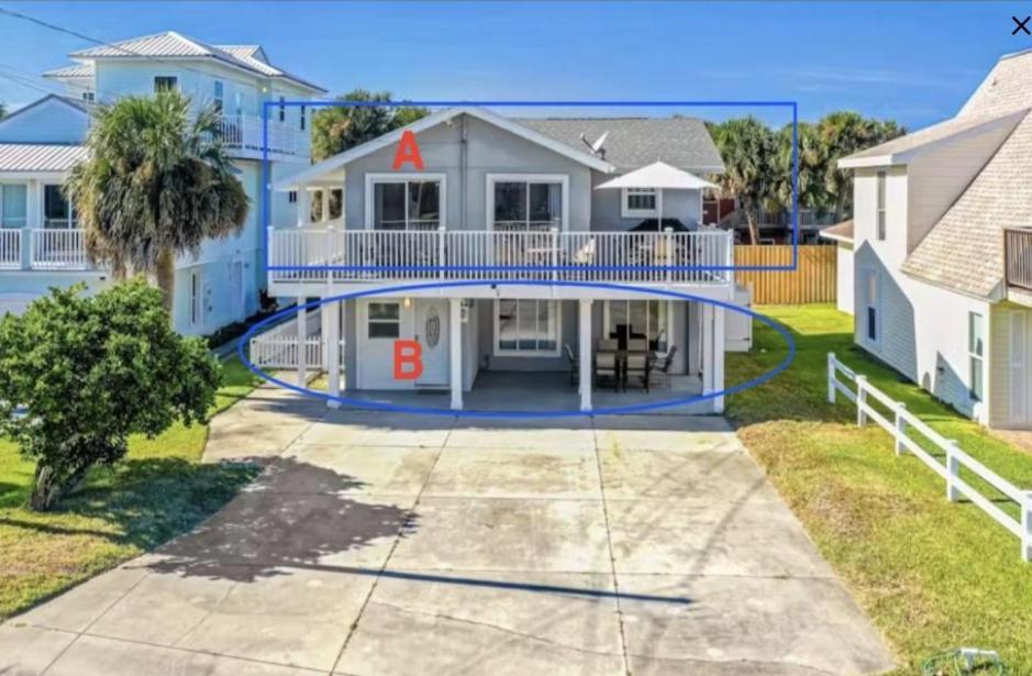 Vilano Beach Oasis Cottage St. Augustine Exterior photo